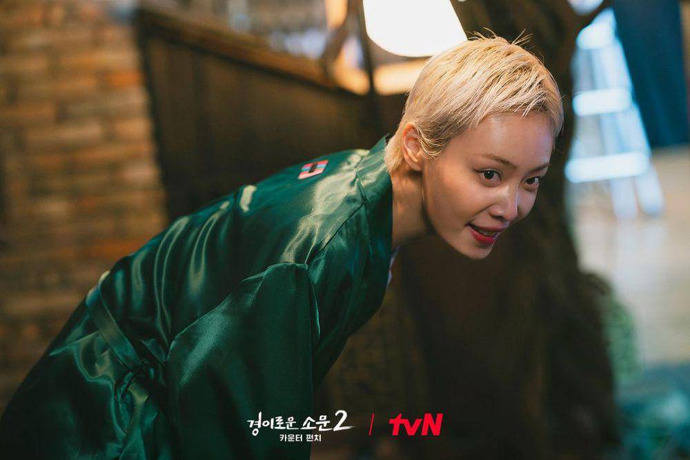 potret karakter Gelly Berhard (Kim Hieora) di drakor The Uncanny Counter 2 (instagram.com/tvn_drama)