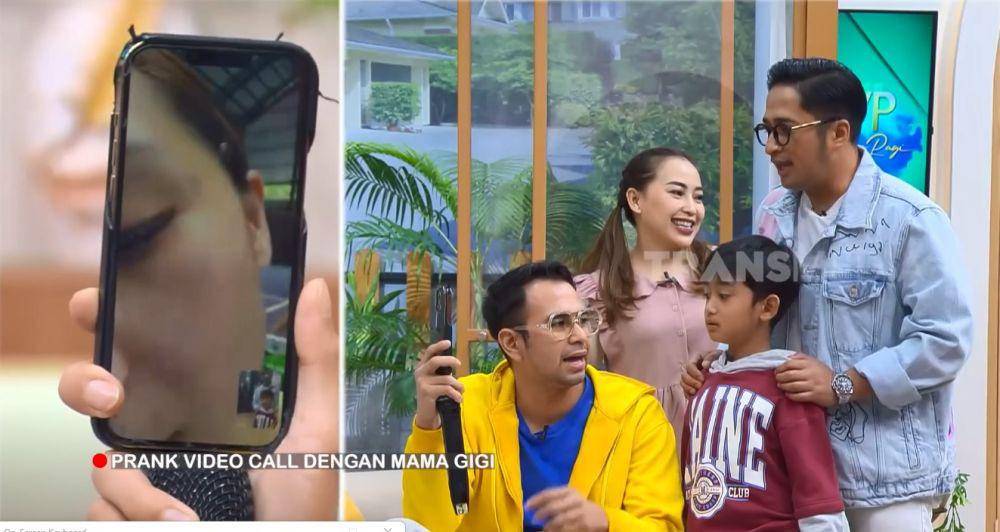 Raffi Ahmad ketemu 'kembaran' Rafathar (youtube.com/trans7official)