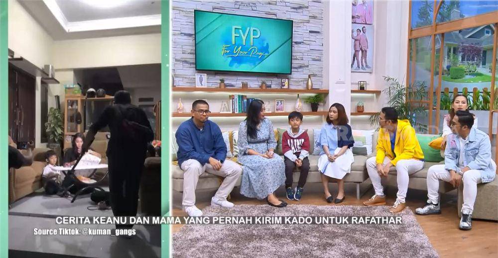 Raffi Ahmad ketemu 'kembaran' Rafathar (youtube.com/trans7official)