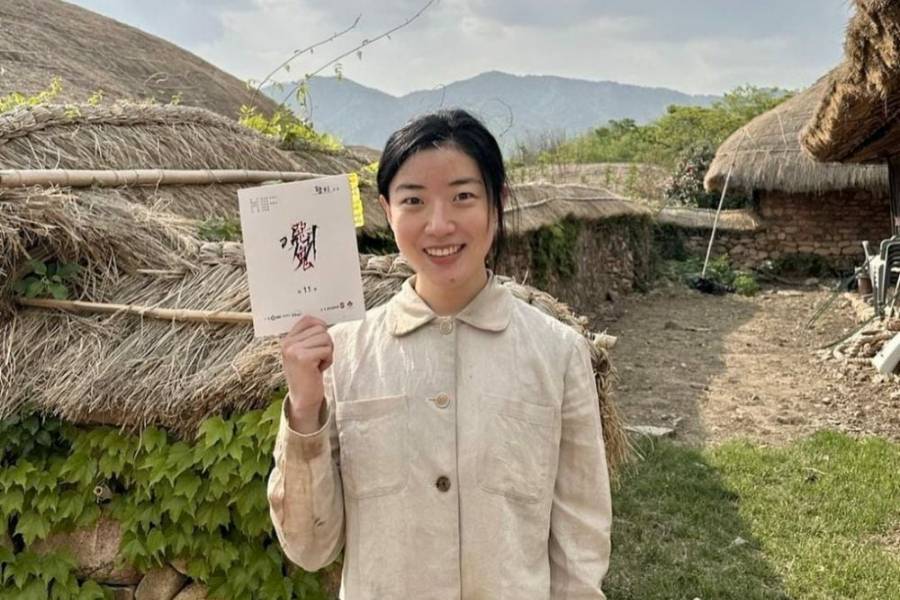 Shim Dal Gi di balik layar Revenant (instagram.com/sarament_official)