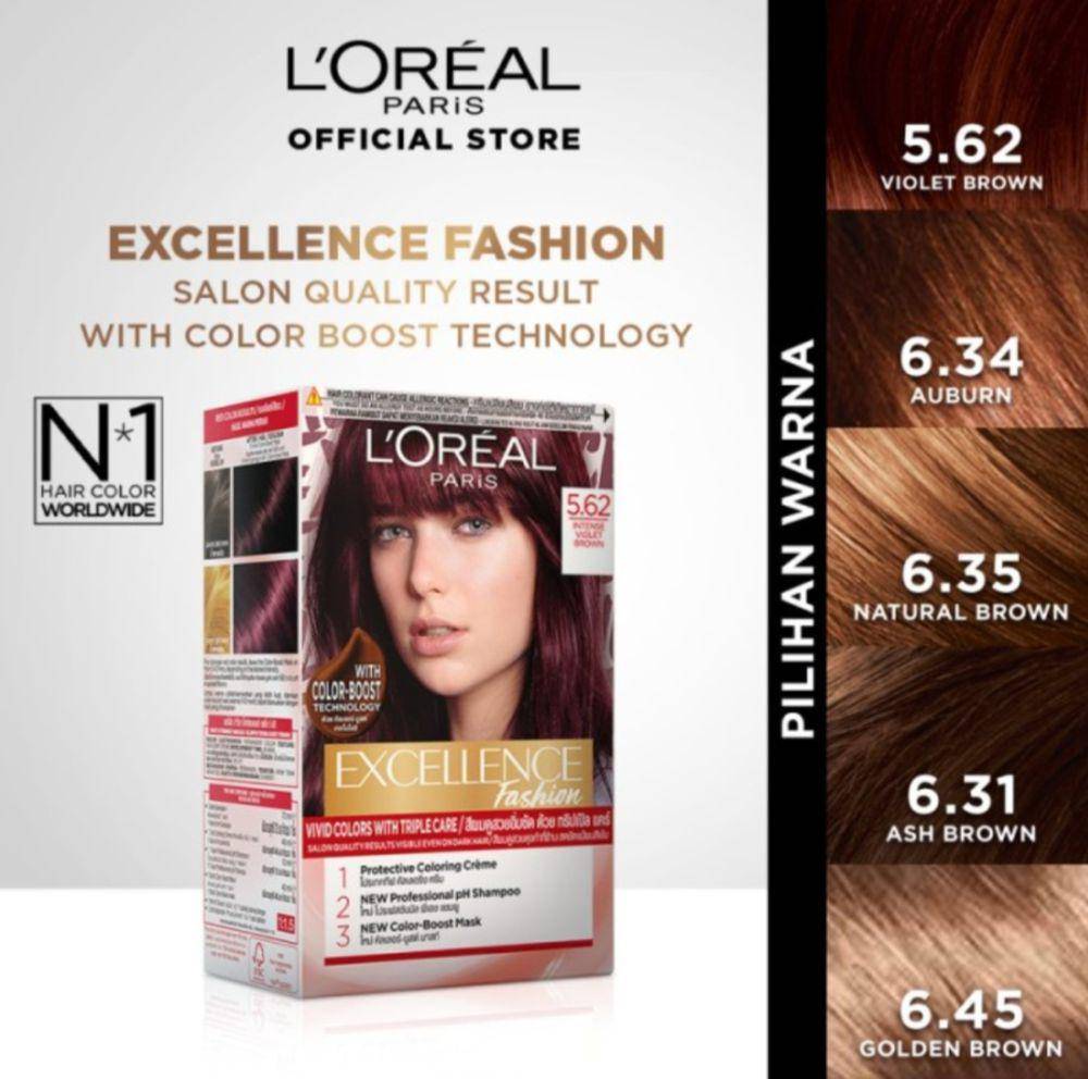 L'Oreal Paris Excellence Fashion (tokopedia.com/lorealparis)