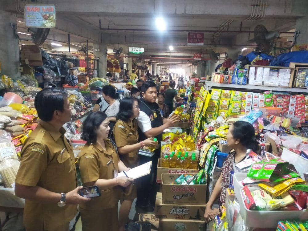 Operasi pasar menjelang hari raya di Bali (Dok.IDN Times/Polresta Denpasar)