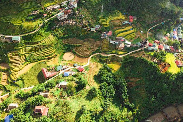 Sapa Rice Terraces (unsplash.com/Krisztian Tabori)