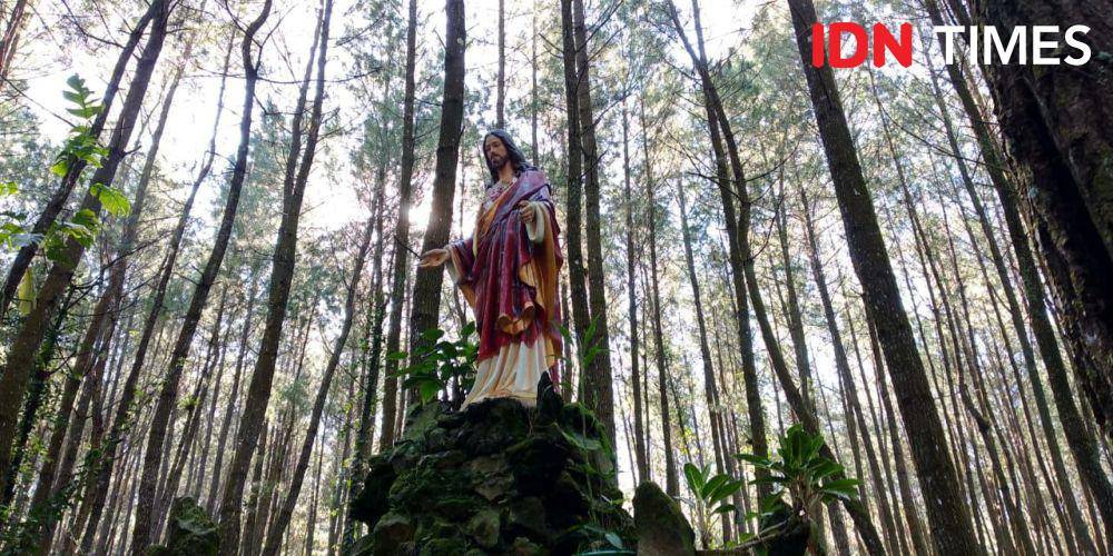 Wisata religi Antaboga Banyuwangi. (FOTO: IDN Times/ Agung Sedana)
