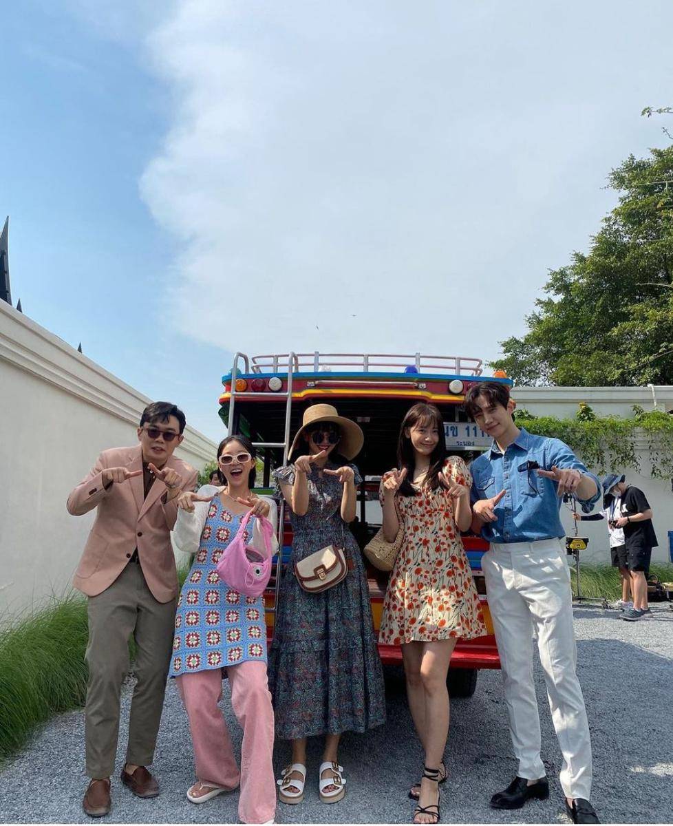 Di balik layar King The Land (instagram.com/seha___ahn)