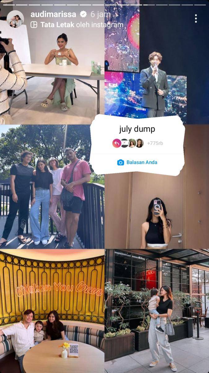 potret Audi Marissa (instagram.com/audimarissa)