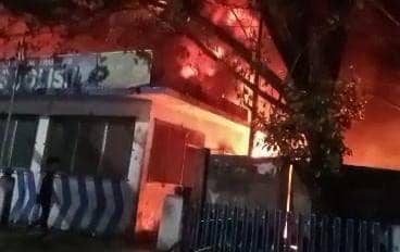 Poslantas di Makassar Nyaris Terbakar