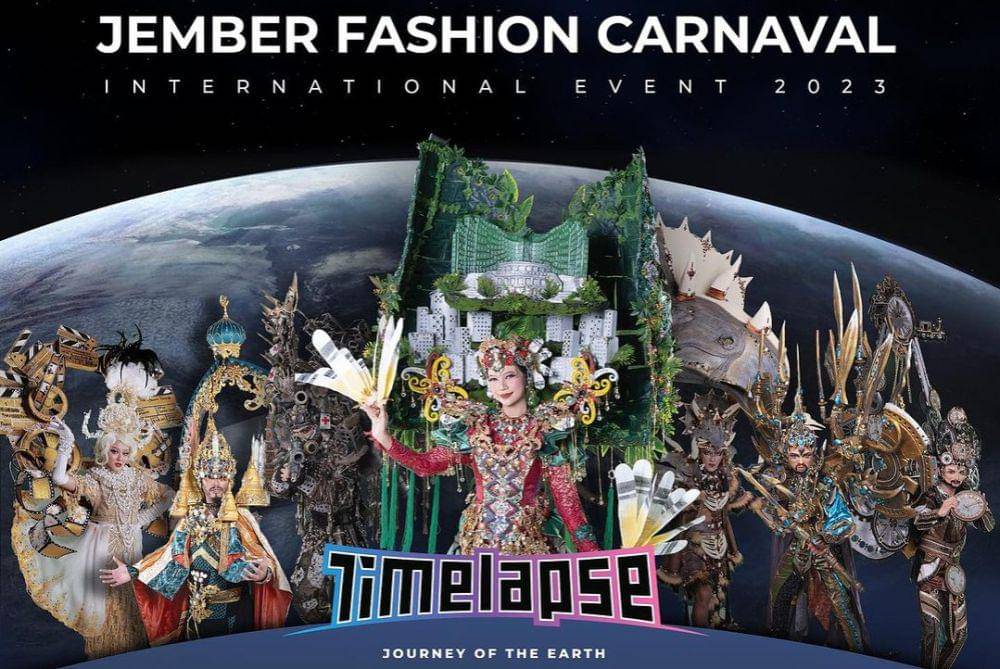 Mengusung Tema Timelapse, Journey of the Earth (instagram.com/jemberfashioncarnaval)