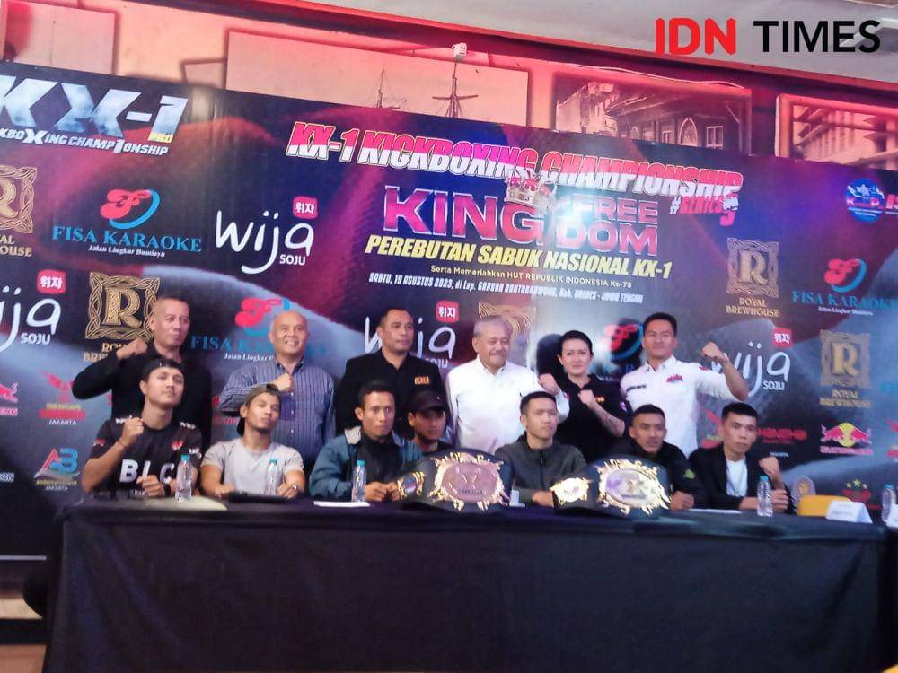 KX-1 Kickboxing Championship seri sembilan. (IDN Times/Sandy Firdaus)