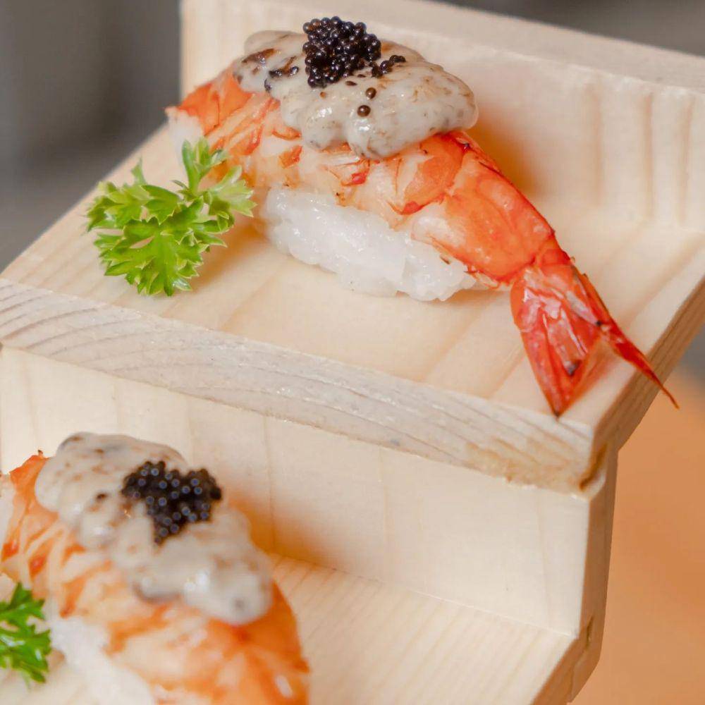 Potret menu Ebi Black Truffle di Sushi Hiro (instagram.com/sushihiro_id)