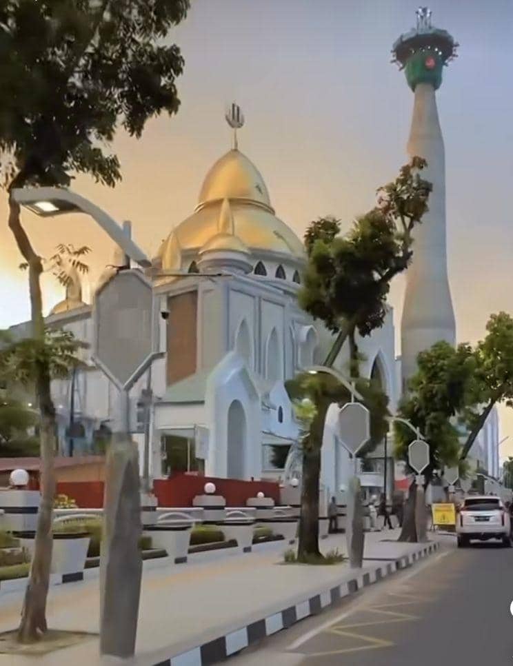 Masjid Agung di Medan (instagram @surgapos)