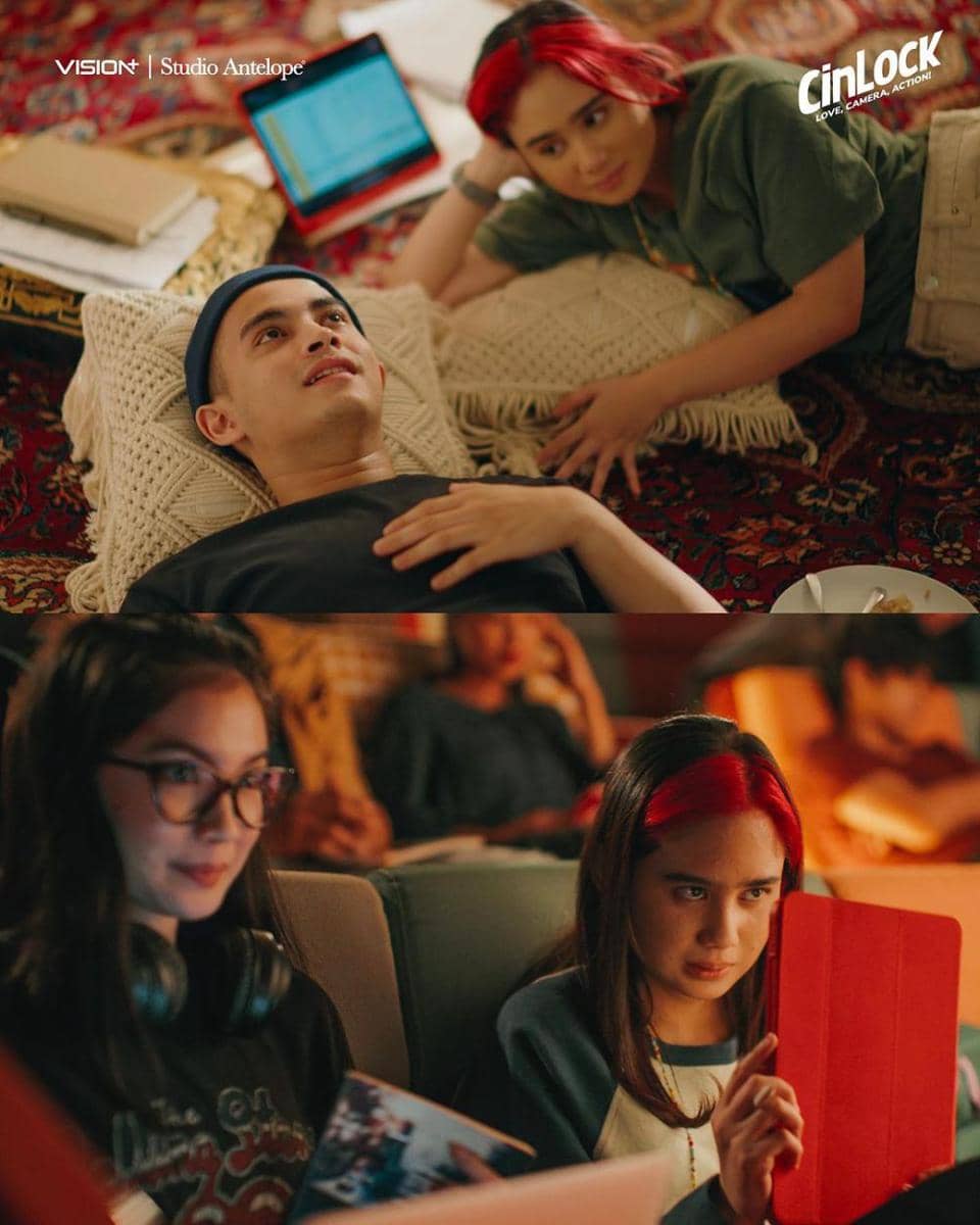 Potongan adegan di serial CinLock: Love, Camera, Action yang dibintangi Tissa Biani (dok.instagram.com/tissabiani)