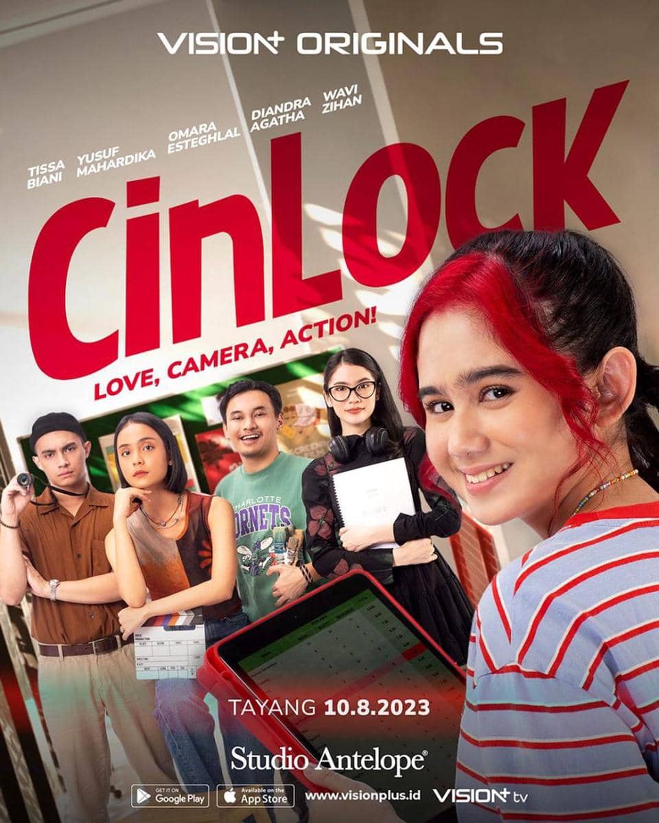 Poster serial CinLock: Love, Camera, Action ((dok.instagram.com/tissabiani)