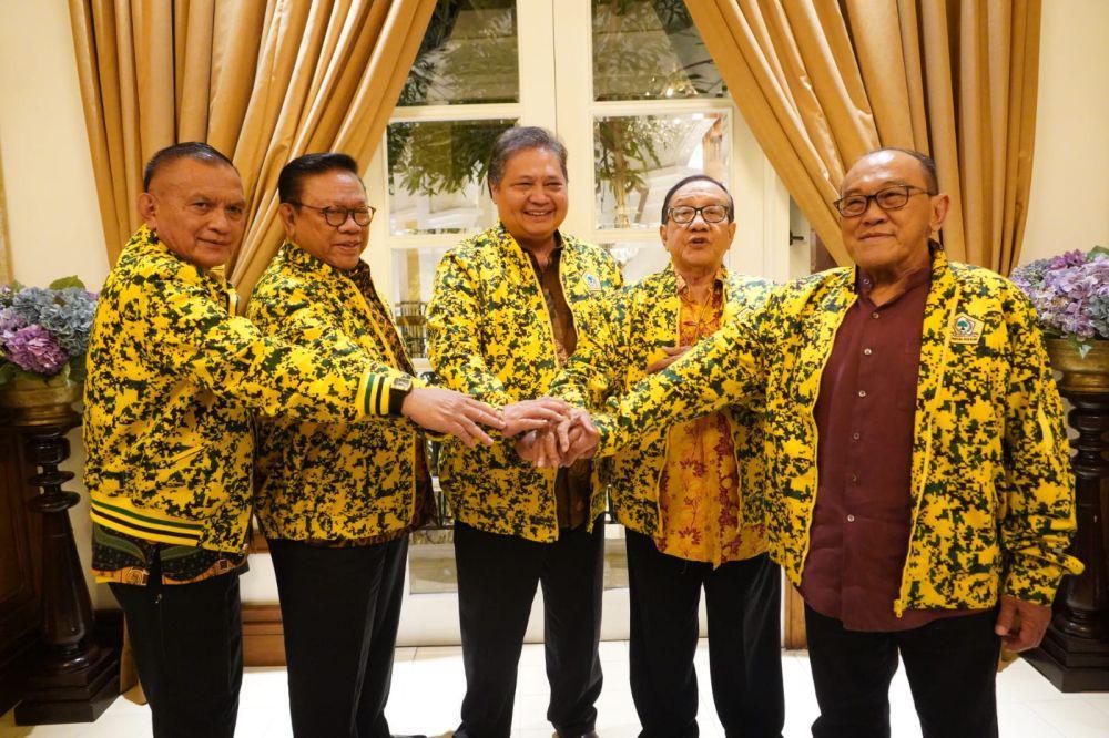 Airlangga: Dukungan 3 Dewan Mudahkan Golkar Komunikasi Jalin Koalisi