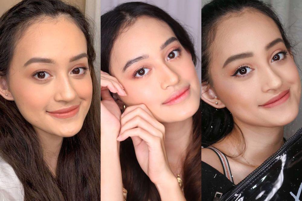 9 Inspirasi Natural Makeup Look ala Nadya Aqilla, Pas untuk ke Kampus!