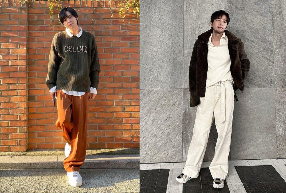 9 Ide Padu Padan Loose Pants ala Jang Geun Suk, Comfy dan Simpel!