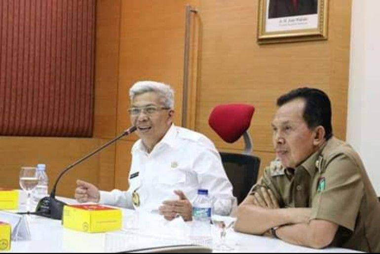 (Wakil Gubernur Sumsel, Mawardi Yahya dan Walikota Prabumulih, Ridho Yahya) IDN Times/istimewa
