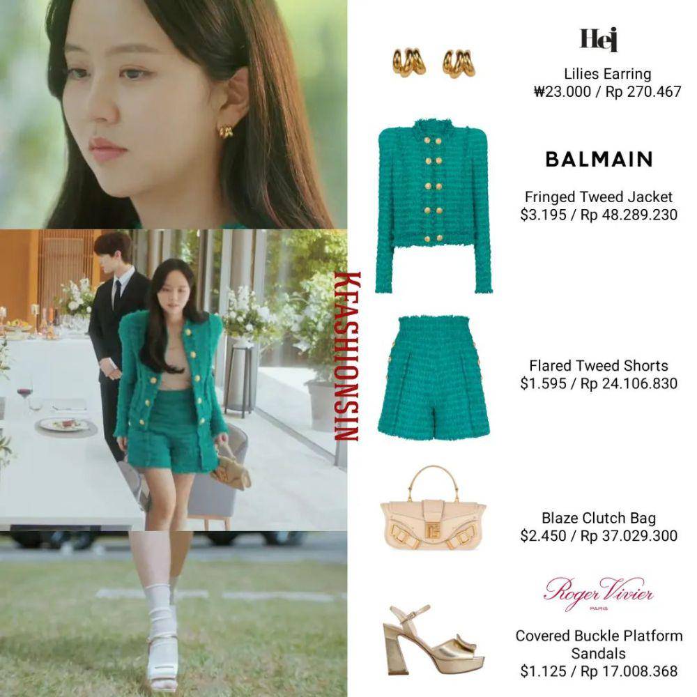 Harga Outfit Kim So Hyun di My Lovely Liar (instagram.com/kfashionsin)