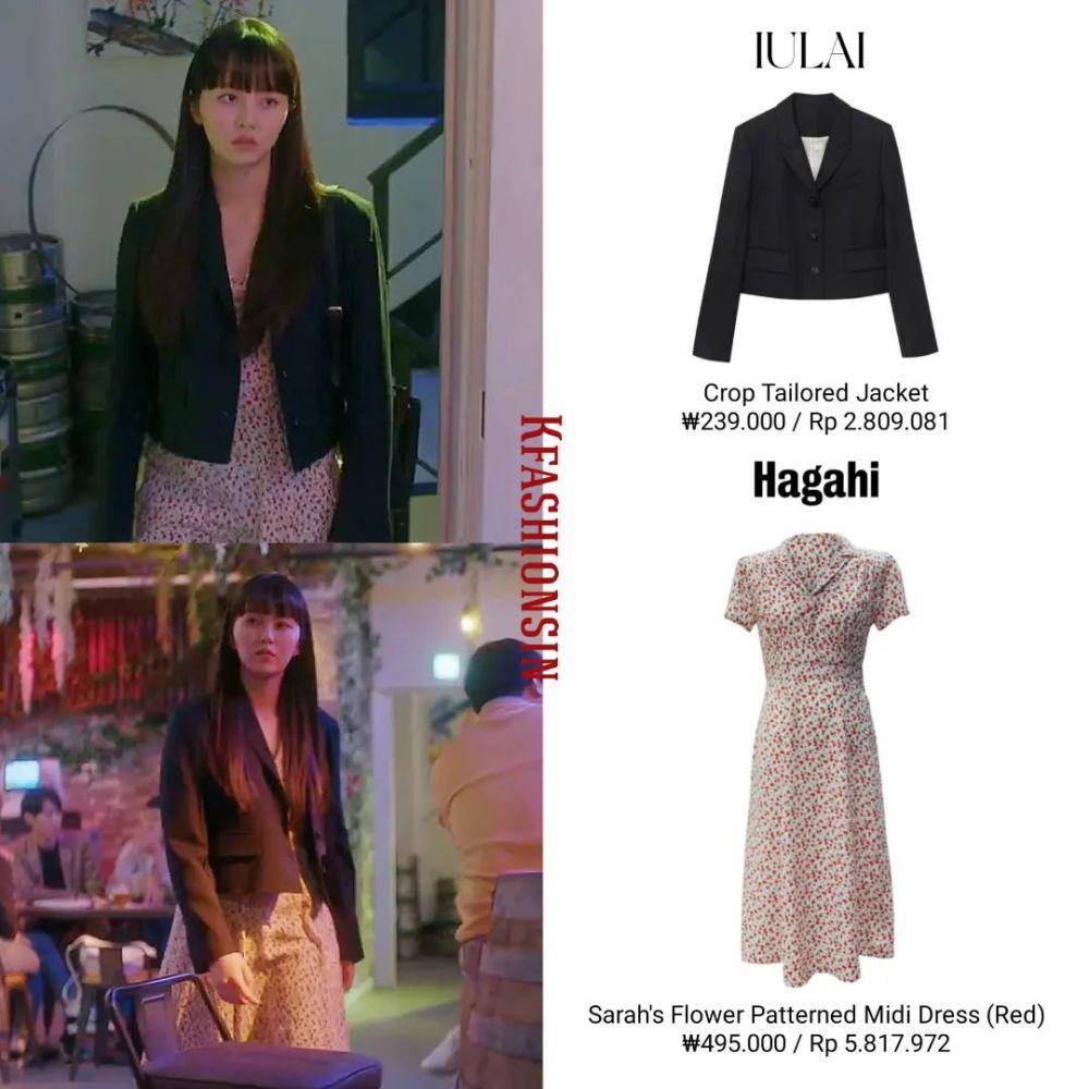 Harga Outfit Kim So Hyun di My Lovely Liar (instagram.com/kfashionsin)