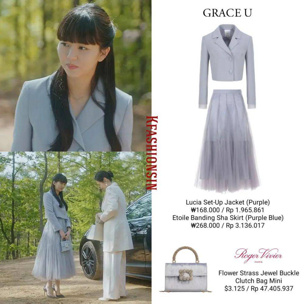 Harga Outfit Kim So Hyun di My Lovely Liar (instagram.com/kfashionsin)