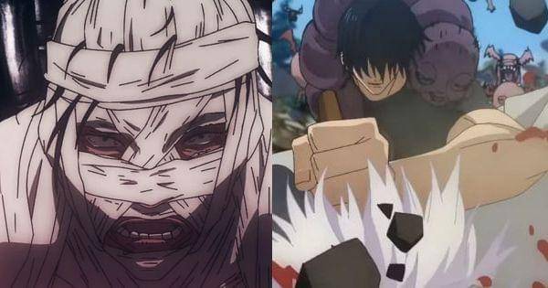 Kokichi dan Toji, dua pemilik Heavenly Restriction yang telah gugur di cerita ( Dok. Mappa / Jujutsu Kaisen )