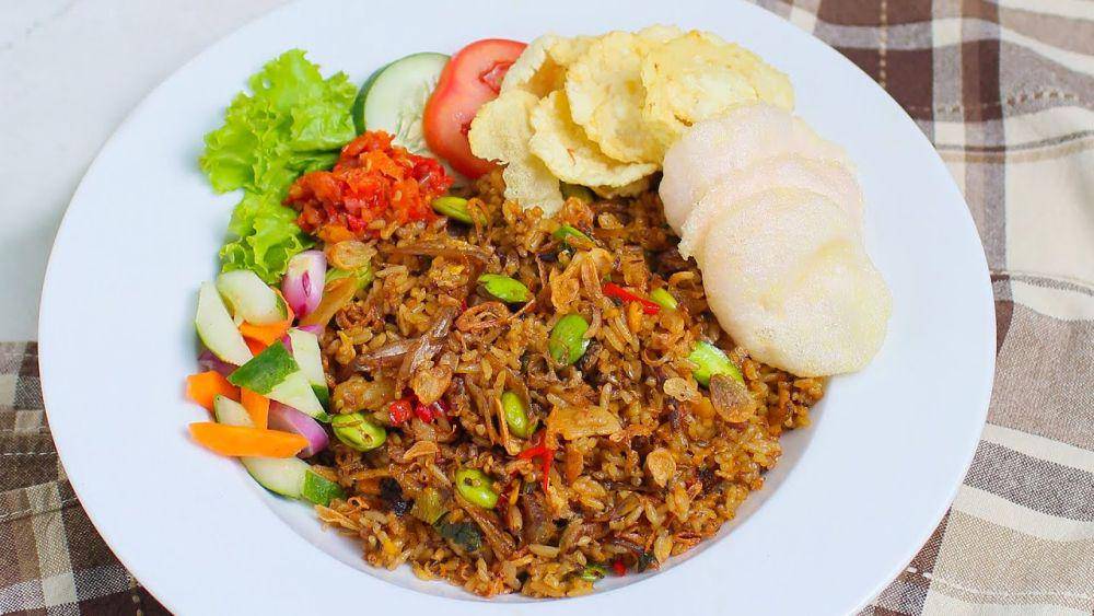 ilustrasi nasi goreng petai teri (YouTube.com/Rudy dan Sahabat TV)