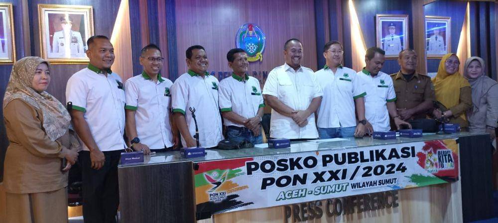 Pengurus cabang olahraga berkuda bersama Kadispora Sumut membeberkan persiapan PON 2024 (Dok.Istimewa)