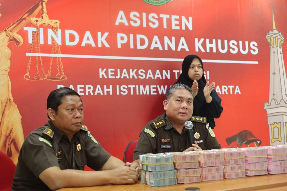 Kepala Dispertaru DIY yang Terjerat Mafia TKD Kembalikan Rp1,3 M