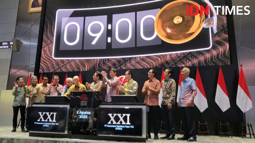 Resmi IPO Hari Ini, Saham Cinema XXI Oversubscription 25,7 Kali