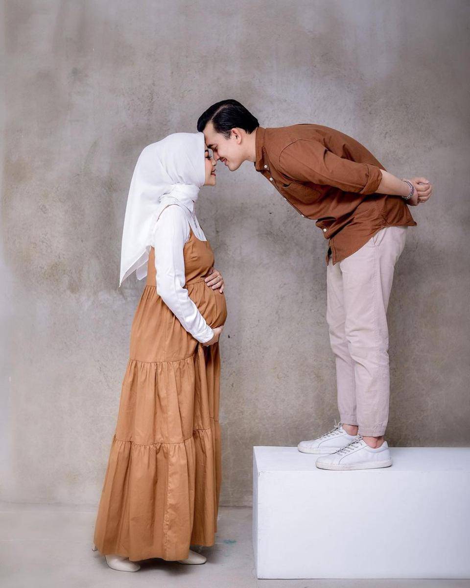 momen maternity shoot Ikbal Fauzi dan istri (instagram.com/ikbalfauzi_)