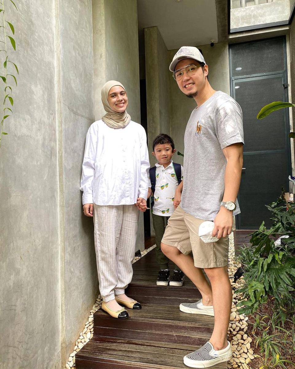 potret kebersama Rizky Kinos dan Nycta Gina (instagram.com/missnyctagina)
