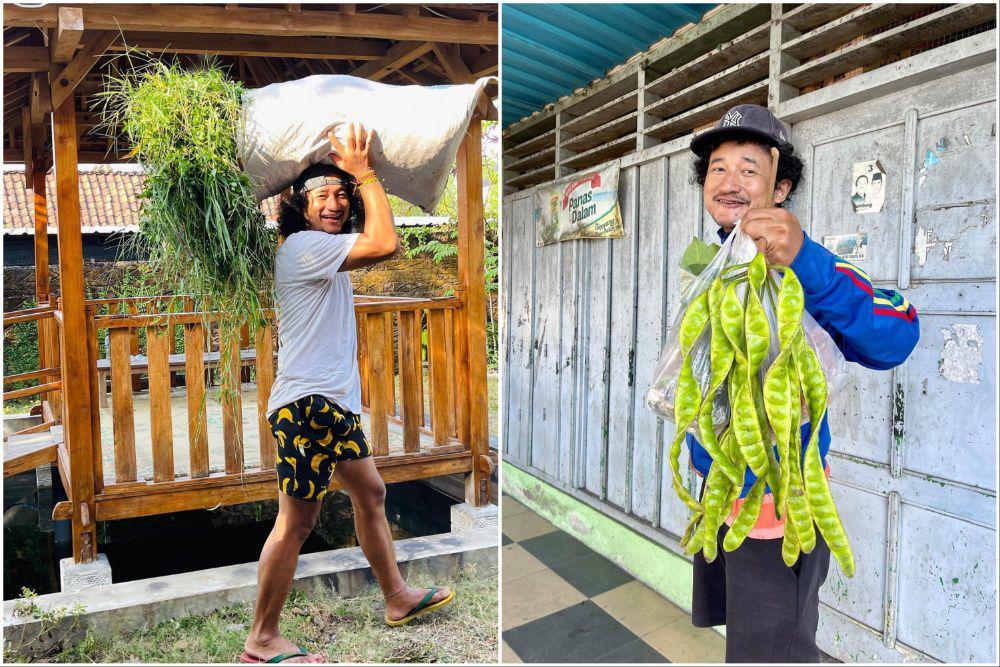 10 Potret Kehidupan Sederhana Isa Bajaj di Magetan, Buka Warung Makan!