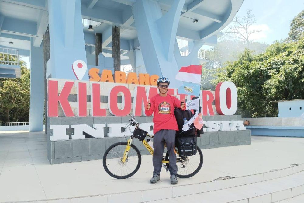 Made Raka, Warga Bali Pertama Solo Ride Keliling Nusantara