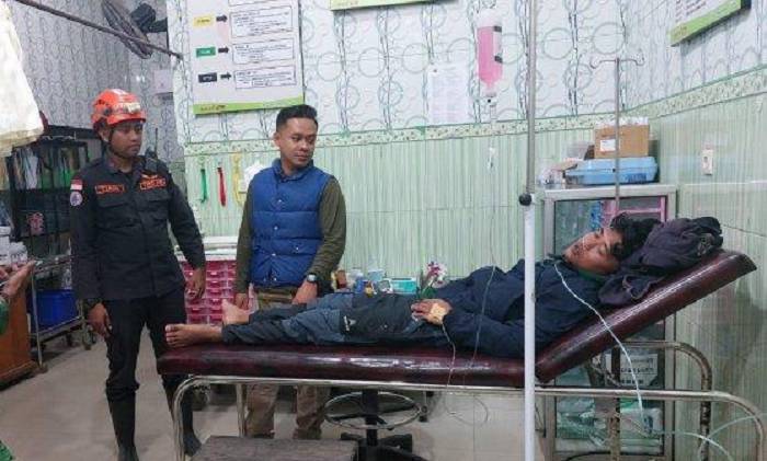Pendaki Gunung Lemongan Lumajang alami hipotermia. (FOTO: Istimewa)