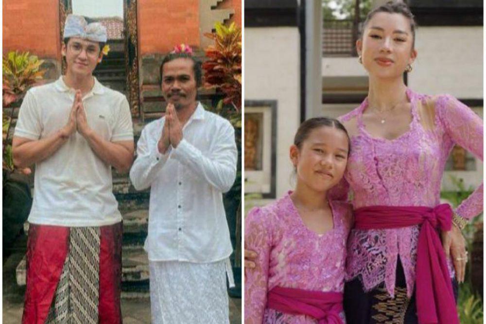 8 Momen Artis di Hari Raya Galungan 2023, Meriah dan Penuh Toleransi