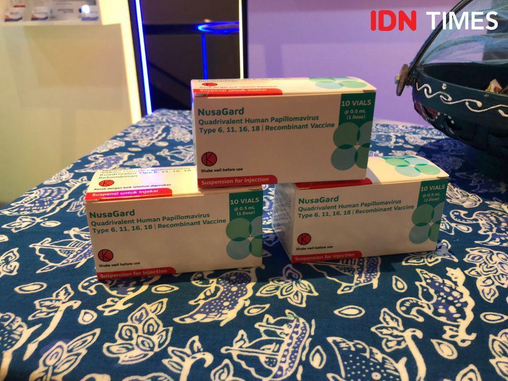 Ada 3,1 Juta Dosis Vaksin NusaGard untuk Cegah Kanker Serviks