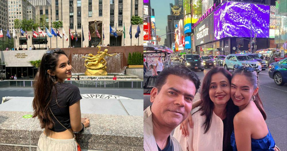 8 Potret Anushka Sen di New York City, Traveling Untuk Merayakan Ultah
