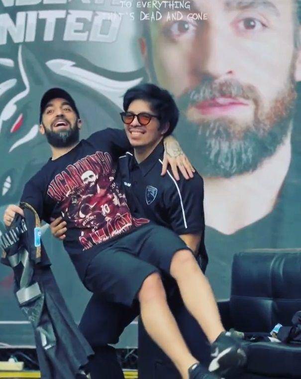 potret perpisahan Atta Haliintar dengan Ricardinho (instagram.com/attahalilintar)