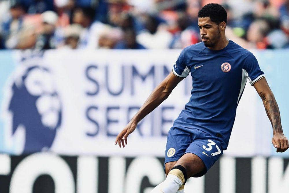 Levi Colwill, bek muda Chelsea yang berpotensi bersinar pada EPL 2023/2024. (instagram.com/LeviColwill)