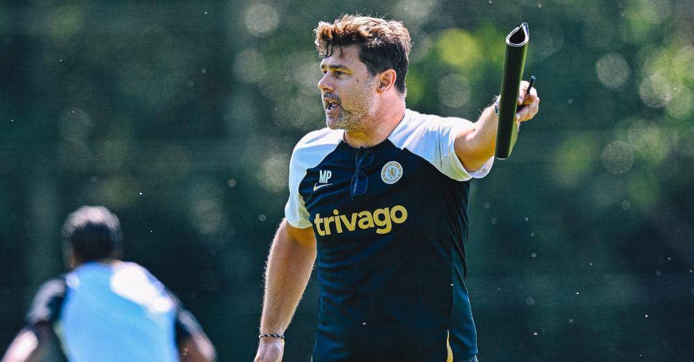 Mauricio Pochettino (Twitter.com/ChelseaFC)