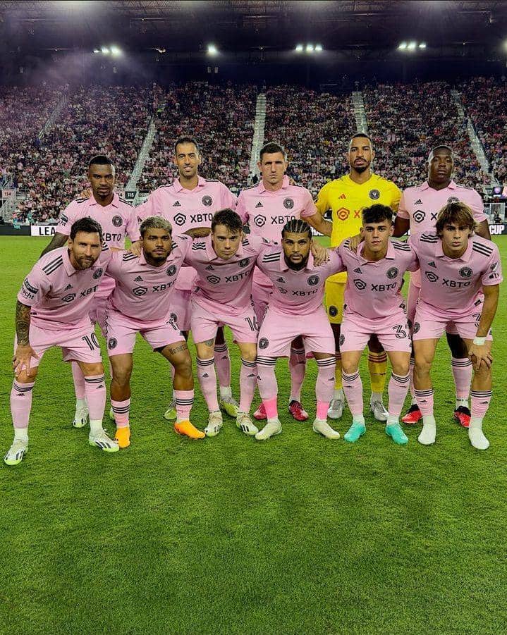 foto kesebelasan pertama InterMiami(instagram.com/InterMiamiCF)