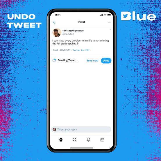 ilustrasi fitur Twitter Blue, undo tweet (blog.twitter.com)