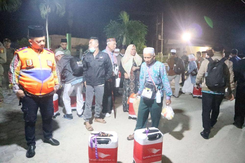 Kepulangan jemaah haji 2023 asal Lampung Kloter terakhir. (IDN Times/Istimewa).