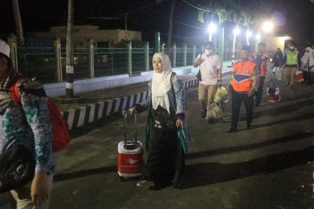Kepulangan jemaah haji 2023 asal Lampung Kloter terakhir. (IDN Times/Istimewa).