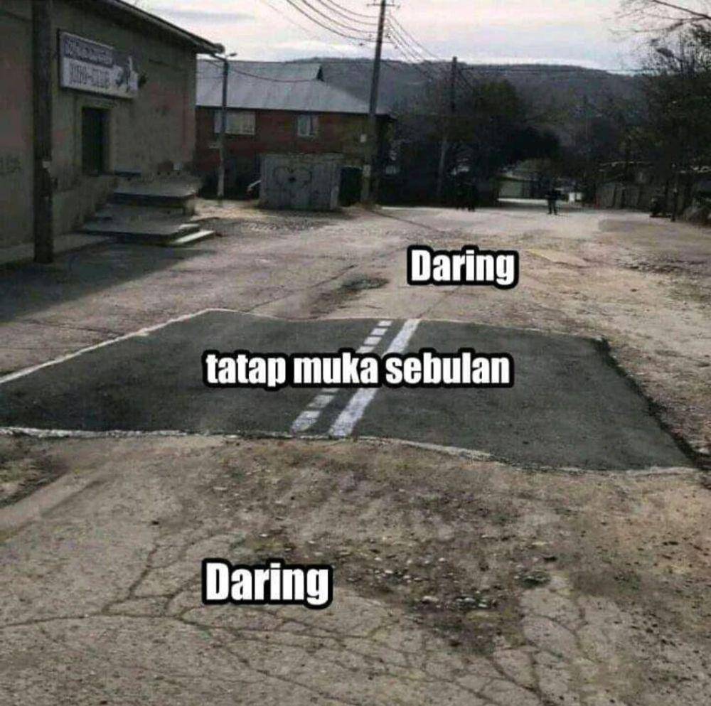 meme kegiatan berulang (instagram.com/komersial.beract)