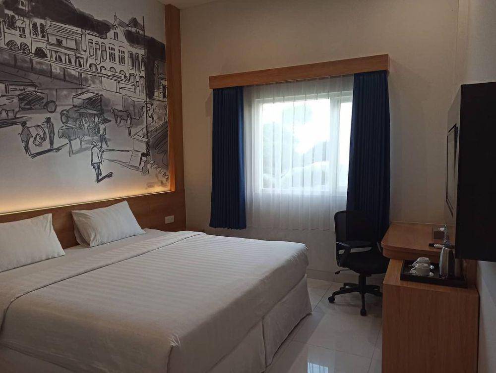 Salah satu tipe kamar di Choice City Hotel Surabaya. Instagram/choicecityhotel
