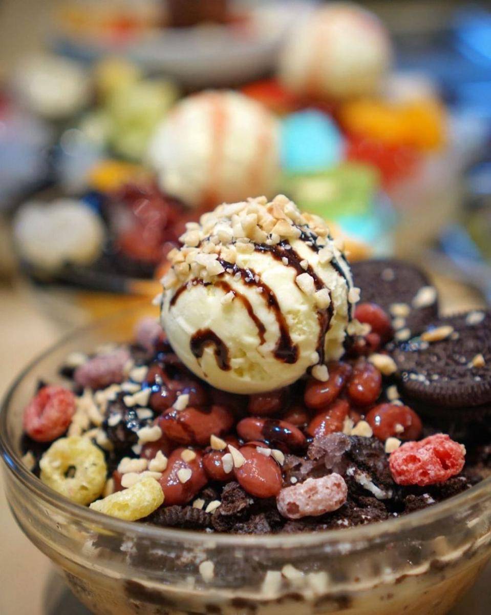 Oreo bingsoo yang ada di Bingsoo Malang. Instagram/bingsoomlg