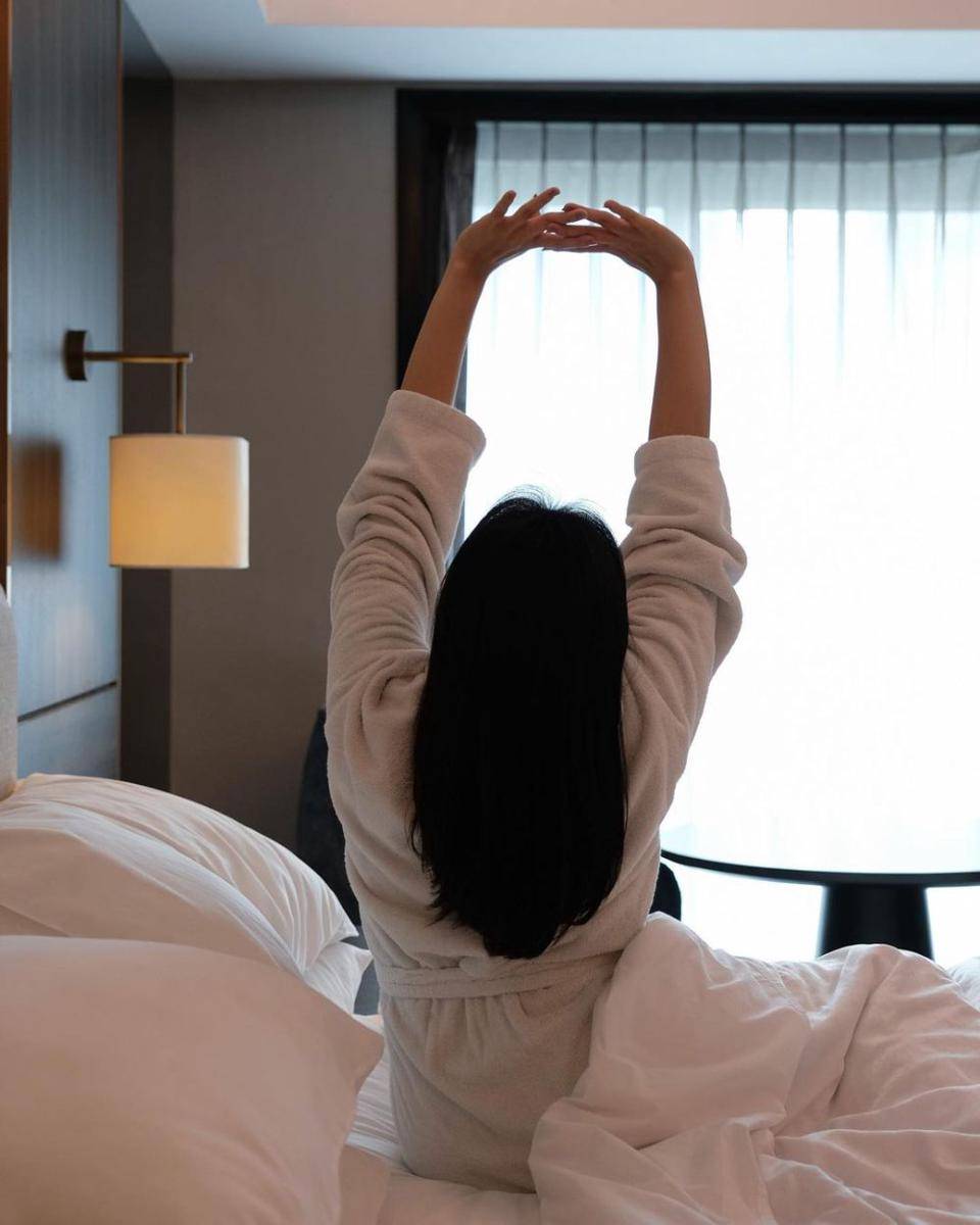 Tamu yang sedang menginap di Hotel Sheraton Surabaya. Instagram/sheratonsurabaya