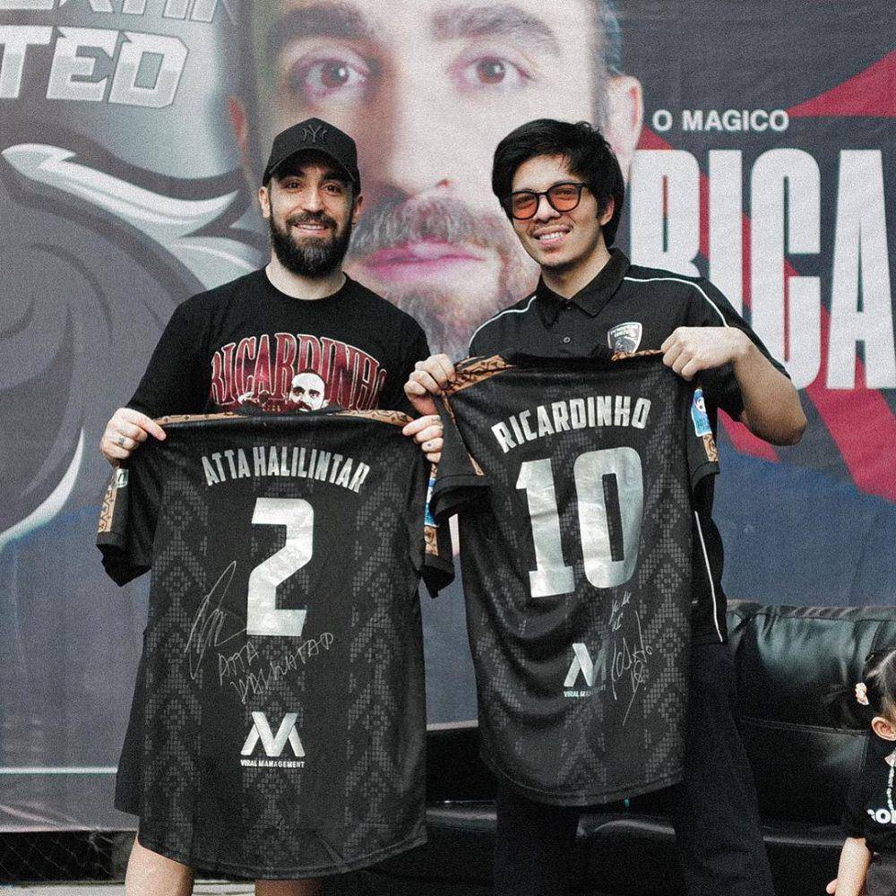 potret perpisahan Atta Haliintar dengan Ricardinho (instagram.com/attahalilintar)