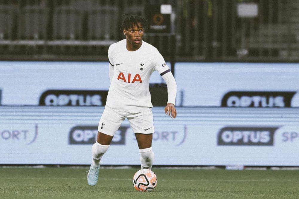 Destiny Udongie, bek muda Spurs yang siap membuktikan dirinya pada 2023/2024. (instagram.com/udogiethree)